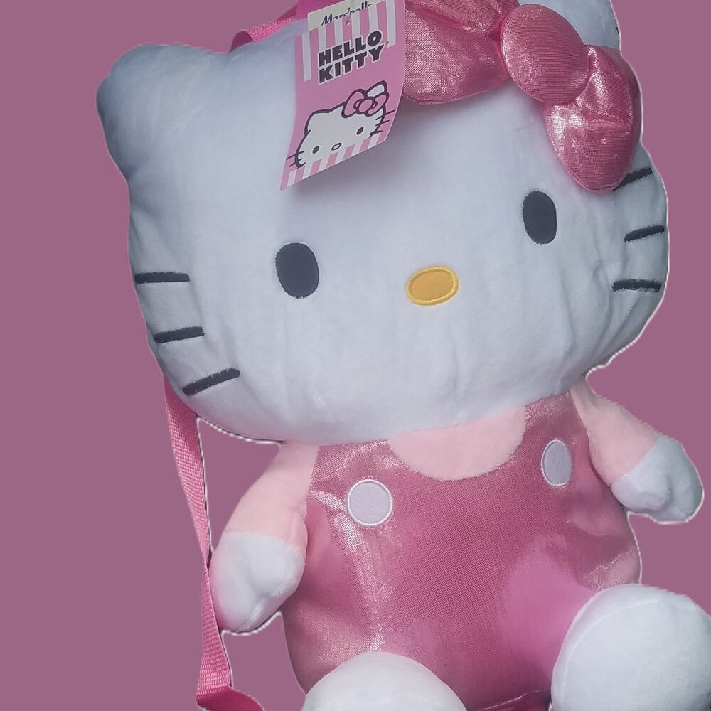 Hello Kitty Plush Backpack